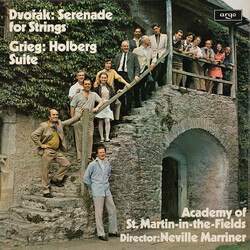 Antonín Dvořák / Edvard Grieg / The Academy Of St. Martin-in-the-Fields / Sir Neville Marriner Serenade For Strings / Holberg Suite Vinyl LP USED