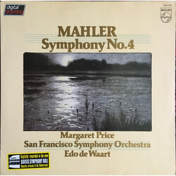 Gustav Mahler / Margaret Price / San Francisco Symphony / Edo de Waart Symphony No. 4 Vinyl LP USED