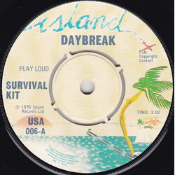 Survival Kit / Bobby McClure Daybreak / You Bring Out The Love In Me USED VINYL 7INCH 45 RPM SINGLE