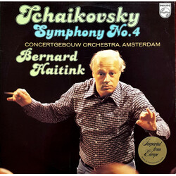 Pyotr Ilyich Tchaikovsky / Concertgebouworkest / Bernard Haitink Symphony No. 4 Vinyl LP USED