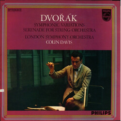 Antonín Dvořák Symphonic Variations, Serenade For String Orchestra Vinyl LP USED
