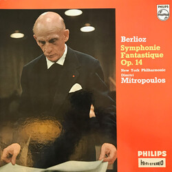 Hector Berlioz / The New York Philharmonic Orchestra / Dimitri Mitropoulos Symphonie Fantastique Op. 14 Vinyl LP USED