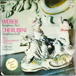 Carl Maria von Weber / Luigi Cherubini / New Philharmonia Orchestra / Wilfried Boettcher Symphony No. 1 / Symphony In D Vinyl LP USED
