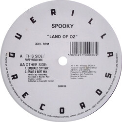 Spooky Land Of Oz USED VINYL 12INCH 33 S RPM