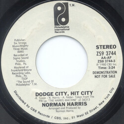 Norman Harris Dodge City, Hit City / In Search Of Peace Of Mind USED VINYL 7INCH 45 RPM PROMO STYRENE STEREO