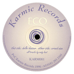 Eco (2) Crowd Nine / Delhi Dancer USED VINYL 12INCH 33 S RPM