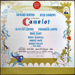 Alan Jay Lerner / Frederick Loewe / Julie Andrews / Richard Burton (2) Camelot (Original Broadway Cast Recording) Vinyl LP USED