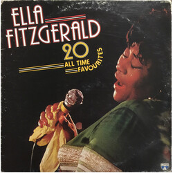 Ella Fitzgerald 20 All Time Favourites Vinyl LP USED