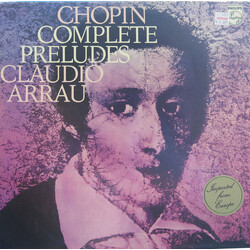 Frédéric Chopin / Claudio Arrau Complete Preludes Vinyl LP USED