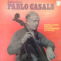 Pablo Casals L'Extraordinaire Pablo Casals Vinyl LP USED