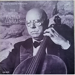 Pablo Casals The Art Of Pablo Casals Vinyl LP USED