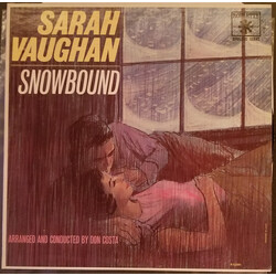 Sarah Vaughan Snowbound Vinyl LP USED