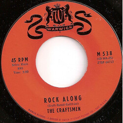 The Craftsmen (3) Rock Along / Goofus USED VINYL 7INCH 45 RPM SINGLE