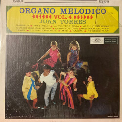 Juan Torres Organo Melodico Vol. 4 Vinyl LP USED