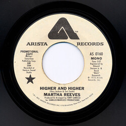 Martha Reeves Higher And Higher USED VINYL 7INCH 45 RPM PROMO STEREO MONO