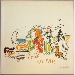 Crosby, Stills, Nash & Young So Far Vinyl LP USED