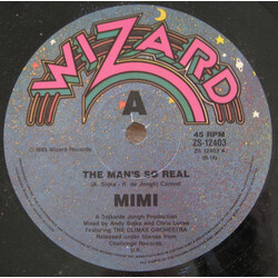 Mimi (14) The Man's So Real (Special Remix) USED VINYL 12INCH 45 RPM