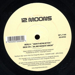 12 Moons Northern Star / Blind Man's Vision USED VINYL 12INCH 33 S RPM