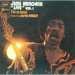 Jimi Hendrix "Live" Vol:1 I'm A Man Vinyl LP USED