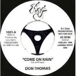 Don Thomas / Roy Dawson Come On Train / Over The Top USED VINYL 7INCH 45 RPM REISSUE PROMO SINGLE