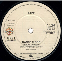 Zapp Dance Floor / More Bounce To The Ounce USED VINYL 7INCH