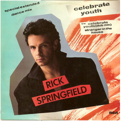 Rick Springfield Celebrate Youth USED VINYL 12INCH 45 RPM