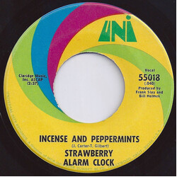 Strawberry Alarm Clock Incense And Peppermints USED VINYL 7INCH 45 RPM SINGLE