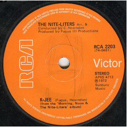 The Nite-Liters K-Jee / Tanga Boo Gonk USED VINYL 7INCH 45 RPM SINGLE STEREO