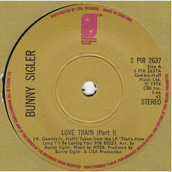 Bunny Sigler Love Train USED VINYL 7INCH 45 RPM