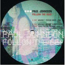 Paul Johnson Follow The Beat USED VINYL 12INCH