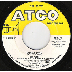 Bee Gees Lonely Days USED VINYL 7INCH 45 RPM SINGLE