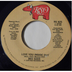 Bee Gees Love You Inside Out USED VINYL 7INCH 45 RPM SINGLE STYRENE