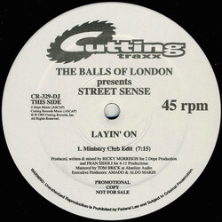 The Balls Of London Street Sense USED VINYL 12INCH 33 S RPM 45 RPM PROMO