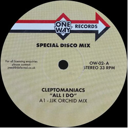 Cleptomaniacs / Bryan Chambers All I Do USED VINYL 12INCH 33 S RPM