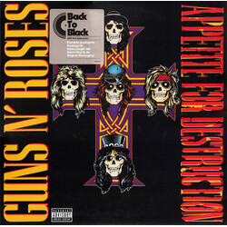 Guns N' Roses Appetite For Destruction Vinyl LP USED