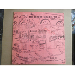 Duke Ellington Cotton Club-1938, Volume One, If Dreams Come True Vinyl LP USED