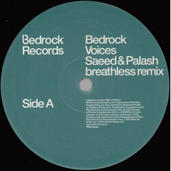 Bedrock Voices USED VINYL 12INCH 33 S RPM