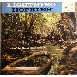 Lightnin' Hopkins Last Of The Great Blues Singers Vinyl LP USED