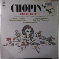 Frédéric Chopin / Eugene Ormandy / The Philadelphia Orchestra / André Kostelanetz / The New York Philharmonic Orchestra / Philippe Entremont Chopin's 