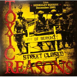 Toxic Reasons Live Berkeley Square December 1981 Vinyl LP USED