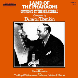 Dimitri Tiomkin Land Of The Pharaohs / Gunfight At The O.K. Corral Vinyl LP USED