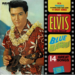 Elvis Presley Blue Hawaii Vinyl LP USED