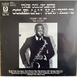 Coleman Hawkins The Complete Coleman Hawkins - Volume 1 (1929-1940) "Body And Soul" Vinyl LP USED