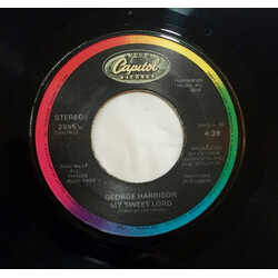 George Harrison My Sweet Lord / Isn't It A Pity USED VINYL 7INCH 45 RPM SINGLE REISSUE
