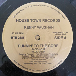 Kenny Vaughan Funkin' To The Core USED VINYL 12INCH SINGLE PROMO