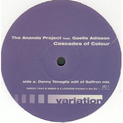 The Ananda Project / Gaelle Adisson Cascades Of Colour USED VINYL 12INCH 33 S RPM