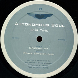 Autonomous Soul Our Time USED VINYL 12INCH 45 RPM