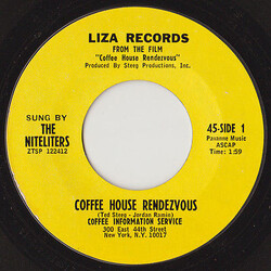 The Nite-Liters Coffee House Rendezvous USED VINYL 7INCH 45 RPM