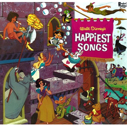 Various Walt Disney's Happiest Songs Vinyl LP USED