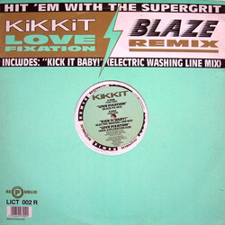 Kikkit Love Fixation (Blaze Remixes) USED VINYL 12INCH 45 RPM